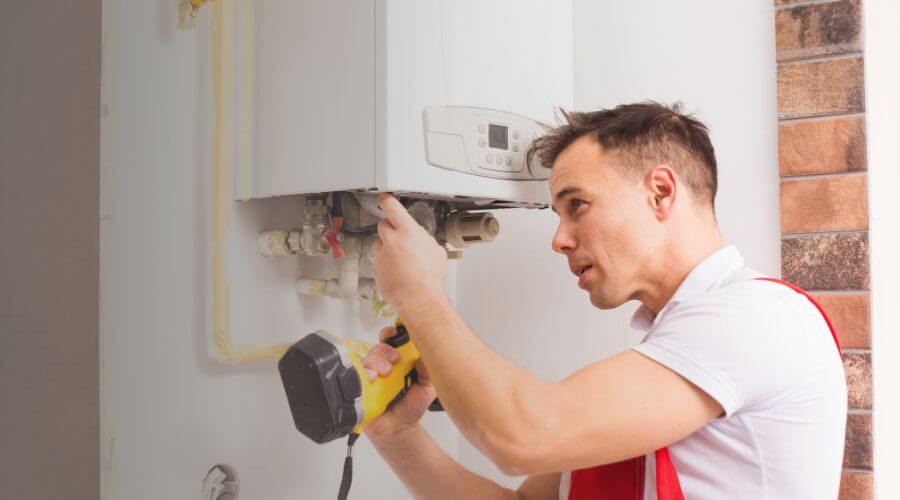 Professional tankless water heater installation in Green City, MO